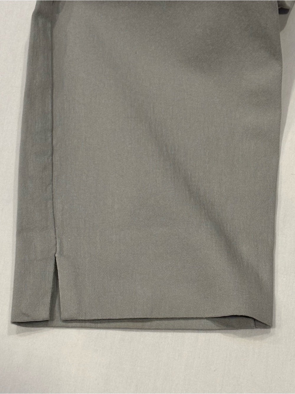 Van Heusen Women Size 4 Gray Stretch Slim Fit Ankle Pants Dress Slacks - Picture 7 of 10